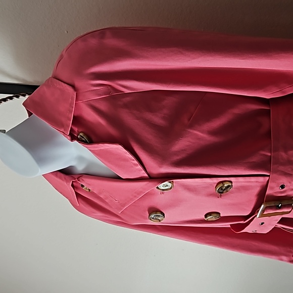 JM Collection Trench Coat - Picture 4 of 13